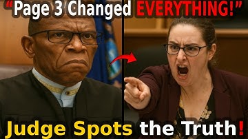 One Detail on Page Three EXPOSED Everything… and the Judge Saw It Instantly!