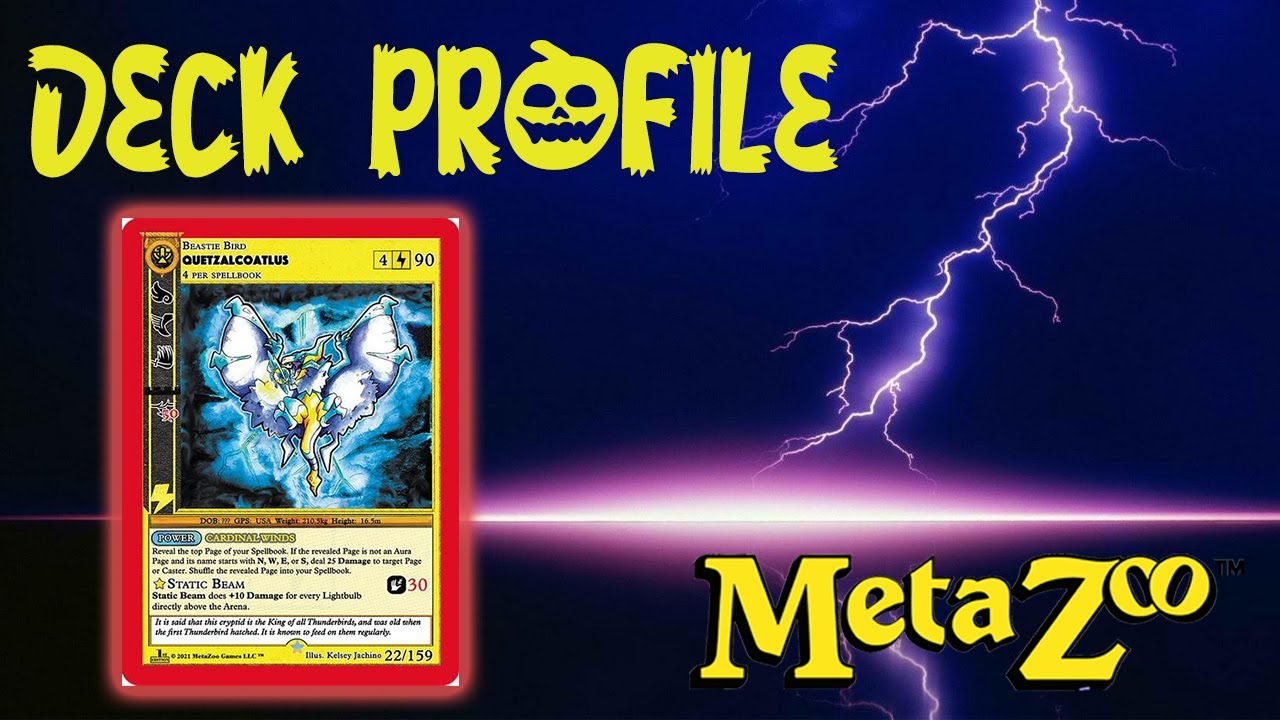 Top *Metazoo* Lightning Deck Profile - Quetzalcoatlus(Pre Nightfall) Does Nightfall Make It Better?