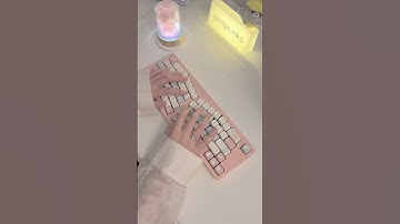 dimi alice, seagull keycaps, mmd princess tactiles #keyboard #asmr #typing #shorts