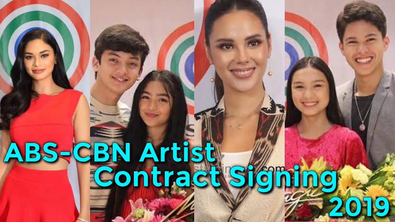 ABS-CBN Artist Contract Signing 2019