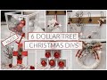 6 DOLLAR TREE CHRISTMAS DIYS 2020 | $1 CHRISTMAS DIYS