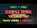 How to Make Minecraft Text | EASY + FRee (Minecraft Logo and Banners)