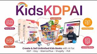 KidsKDPAI 2026 – Create Kids Books in Minutes &amp; Earn Passive KDP Royalties 📚💰