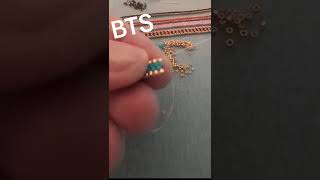 #Shorts #beadedbracelet #delicabeads #bracelet/How can something so tiny become something so pretty.