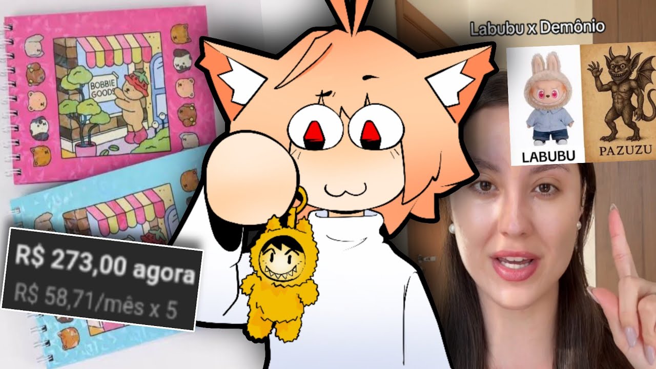 eu NÃO AGUENTO mais a MODINHA dos LABUBU e BOBBIE GOODS
