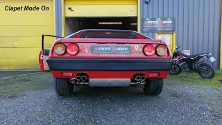 Ferrari mondial quattrovalvole "clapet" - speed noise exhaust