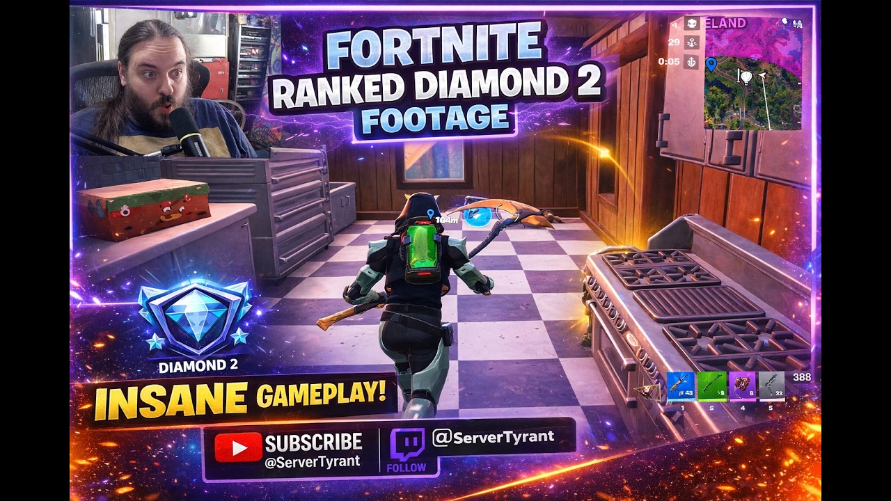 🎮 Saturday Morning Ranked Fortnite |Ranked Zero Build - Chill Gameplay ...