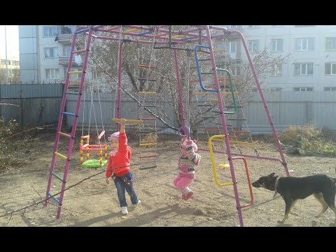 Обзор детского спортивного комплекса для дачи Спутник Формула Здоровья