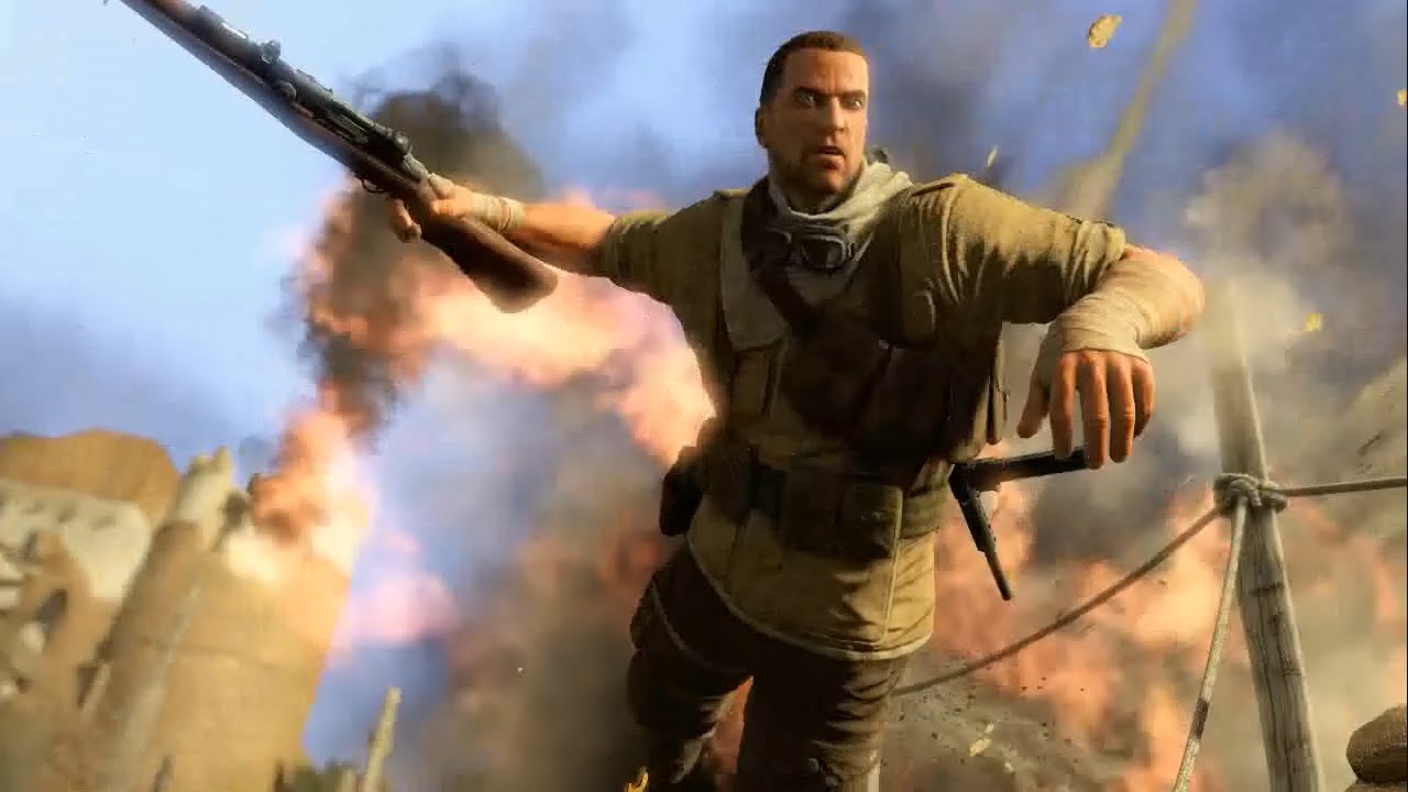 Sniper Elite 3 - All Cutscenes (Movie) - [České Titulky]