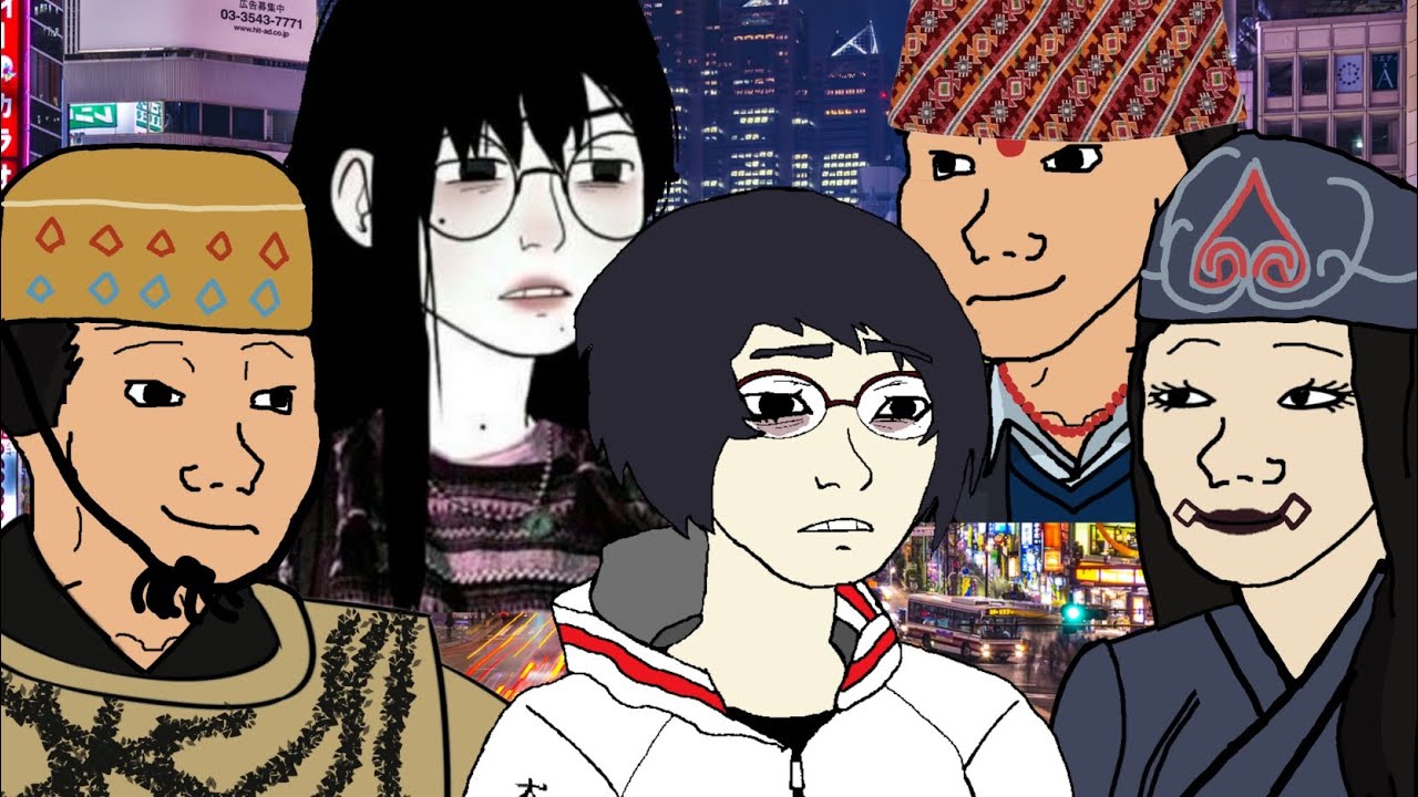 Main ethnic groups in Japan be like