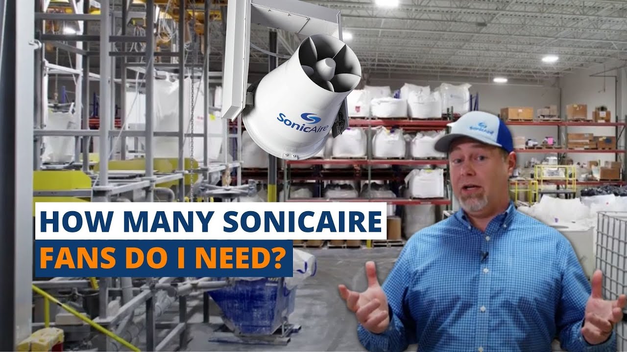 How Many SonicAire Fans Do I Need For My Facility?