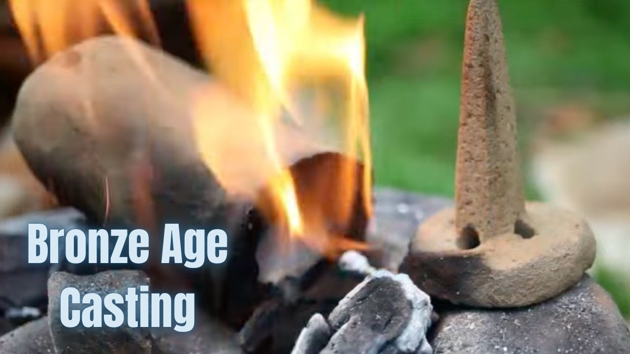 Casting a Bronze Age Axe in the Wild | Lost Wax Process