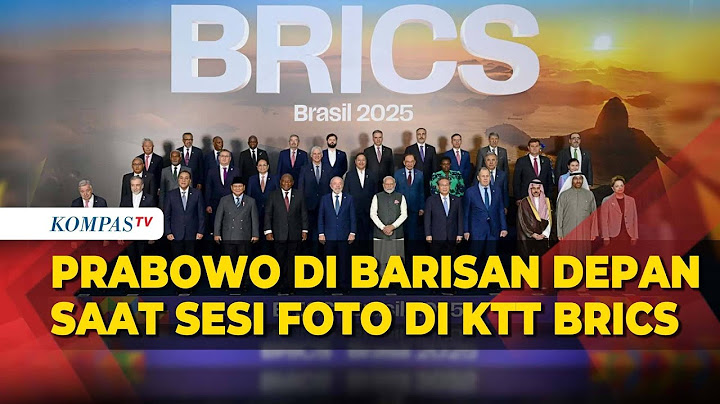 Momen Presiden Prabowo Isi Barisan Depan saat Foto Bersama Pemimpin Dunia di KTT BRICS