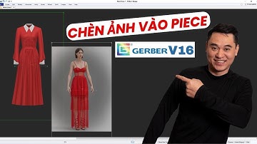 Hướng Dẫn Chèn Ảnh vào Chi Tiết trong Gerber AccuMark V16 | Tính Năng Image Library