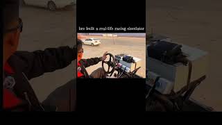 Bro built a real-life racing simulator☠️📈#bmw #bmwm4 #bmwm5 #millionaire #real life #viral