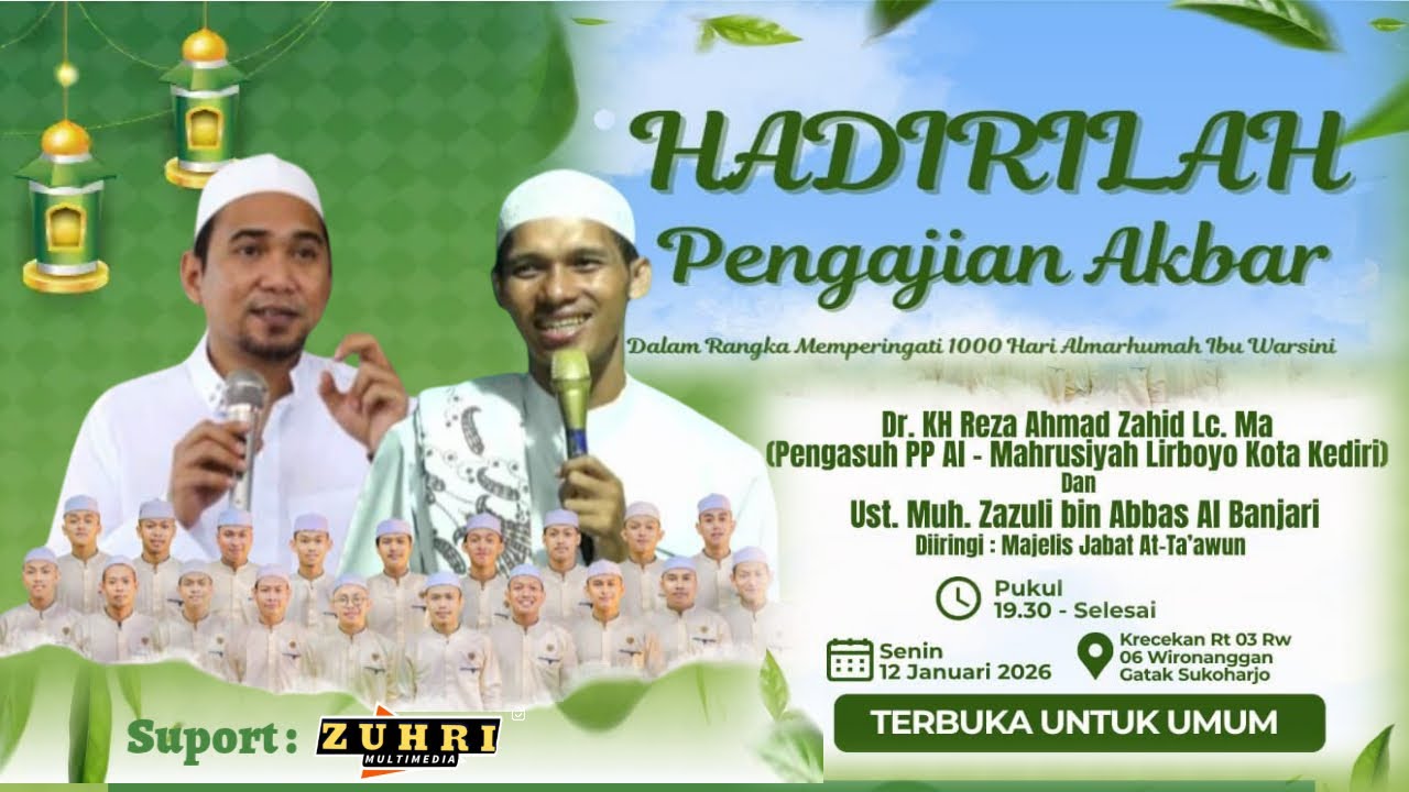 🔴PENGAJIAN AKBAR KIRIM DO