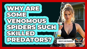 Why Are Some Venomous Spiders Such Skilled Predators? - Insects and Invaders