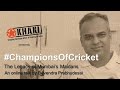 Onlinetalk45 championsofcricket the legacy of mumbais maidans by devendra prabhudesai khaki lab