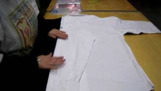 How to Fold a Long Sleeved Shirt