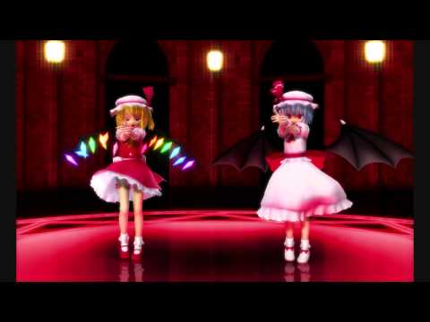 【東方MMD】メランコリックをスカーレット姉妹に踊ってもらった