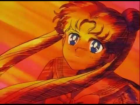 Sailor Moon Bunny verwandelt sich vor Mamoru um Die Welt zu retten