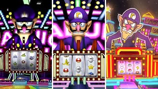 Evolution of Waluigi Pinball in Mario Kart games (2005 - 2022)
