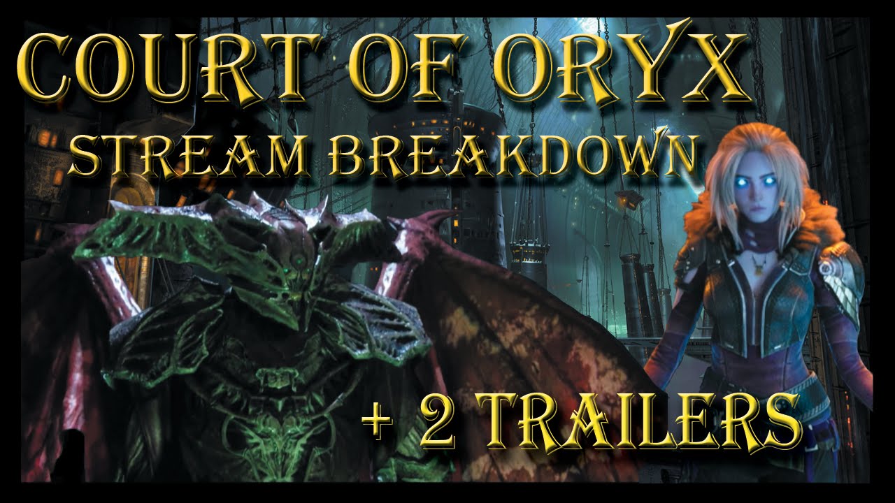 Court of Oryx Breakdown +2 Trailers | The Reapathys