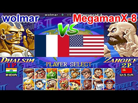 Super Street Fighter II X: Grand Master Challenge - wolmar vs MegamanX-8