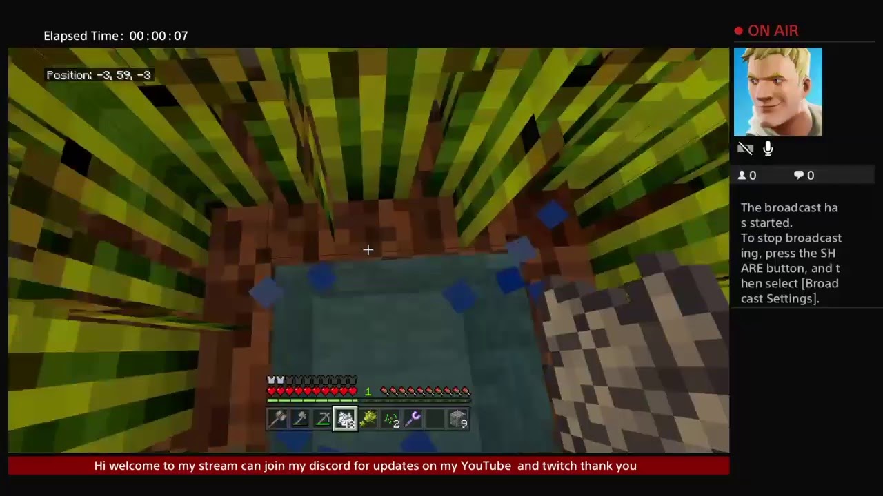 minecraft stone block series stream