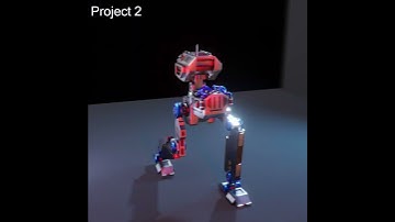 Sci Fi Robot 3D modelling