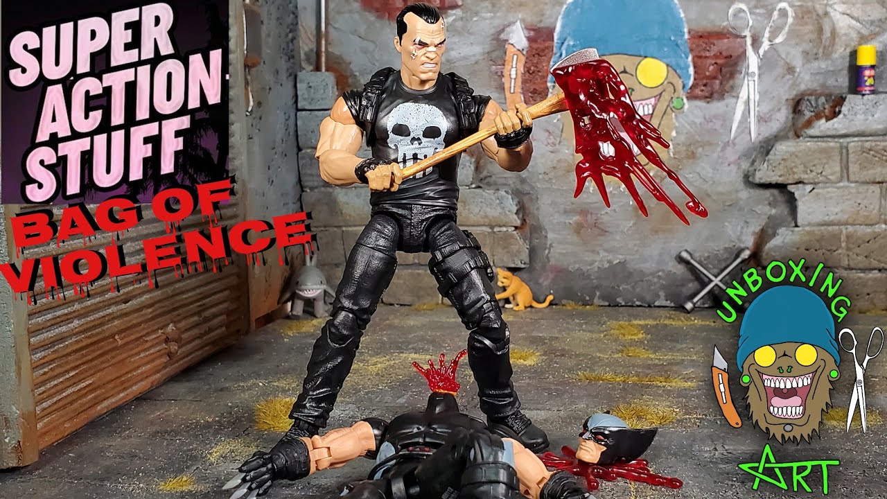 Super Action Stuff Bag of Violence Unboxing and Review 