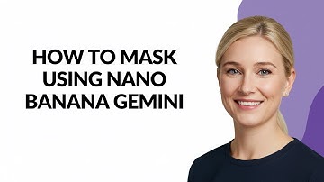 How to Mask Using Nano Banana Gemini - Julia