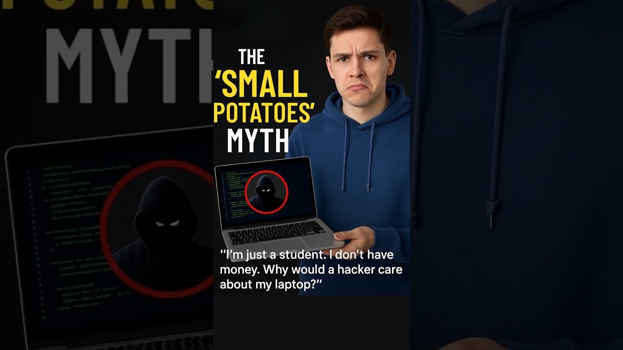 You ARE a Target! 🎯 #Cybersecurity #CareerAdvice #Hacker