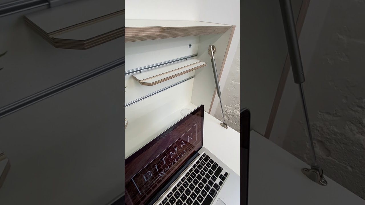 Office Desk Original Desk Tiny House Desk Space Saving Desk Modern Desk Modern Furniture Minimalism