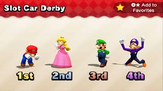 Mario Top 100 Minigames Slot Car Derdy. Mario Vs Peach Vs Luigi Vs Waluigi ( Master CPU )