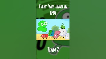 Every Team Jingle in TPOT #shorts #bfdi #tpot #jacknjellify #teams #jingles