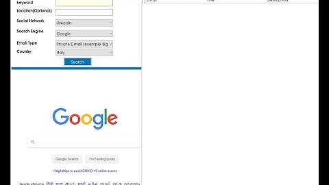 Linkedin Email Extractor