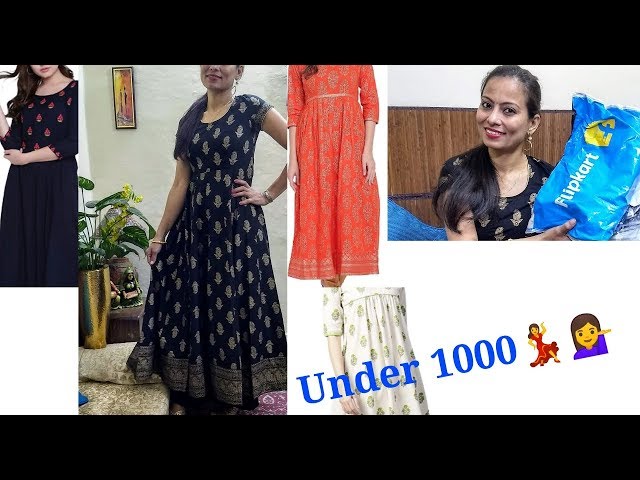 Flipkart * latest * kurtis haul | Branded kurtis under 399 | Haul and  Styling#fashionfusions - YouTube