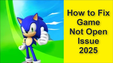 How to Fix Sonic Dash: Speed Runner Game Not Open Problem 2025