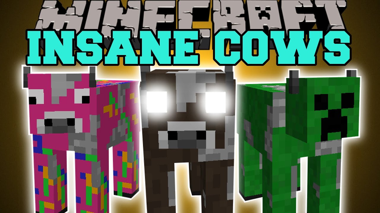 FOUNDED A NEW COW IN MINECRAFT WOWWWW, FT. THE CARZY GAMER