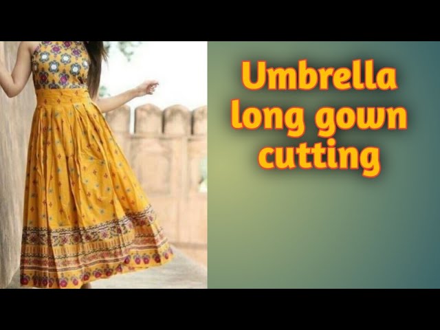 Long frock cutting and stitching in kannada (part-1) - YouTube