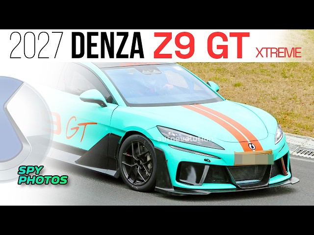 2027 Denza Z9 GT Xtreme (spy photos) - YouTube