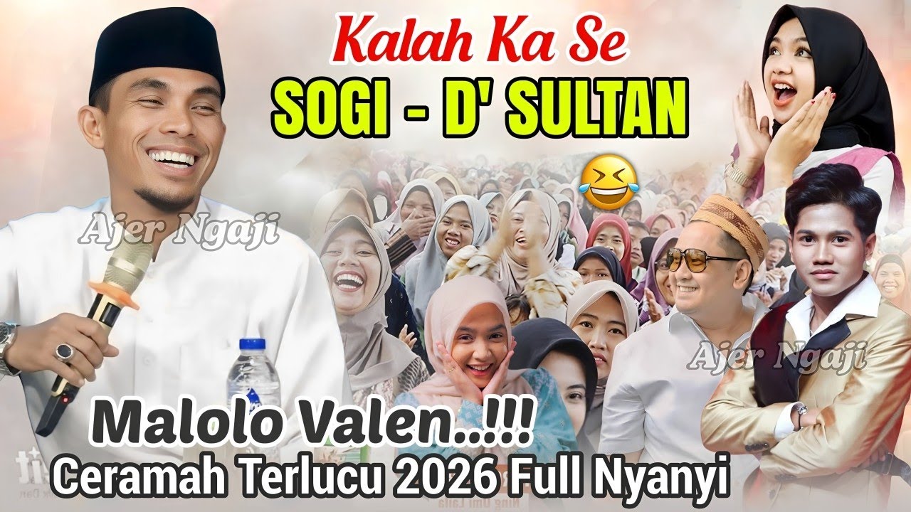 Kalah Ka Se Sogi‼️Valen Malolo - Ceramah Terlucu 🤣 KH KHOLIL YASIN Terbaru 2026 Full Lagu