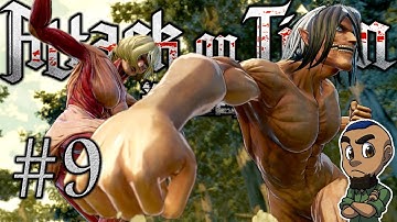 TITAN VS TITAN | Attack on Titan (AOT Wings of Freedom) | Part 9 Gameplay Walkthrough PS4 Xbox One