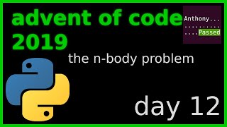 Details advent of code 2019 - day 12 (python + kotlin) Update