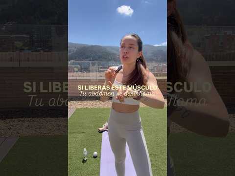 Masaje para liberar diafragma y eliminar la inflamación abdominal