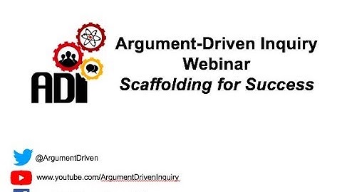 ADI Webinar: Scaffolding for Success