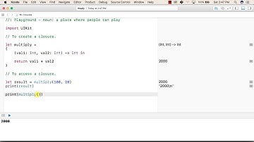 Swift 4 – Closures