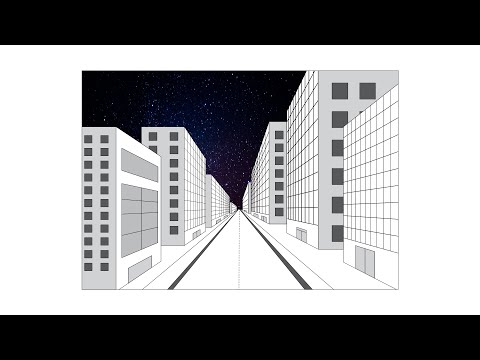 How to draw city buildings: Wish a dream not real