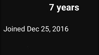 The Channel Is 7 YEARS OLD